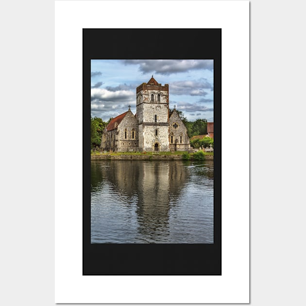 Bisham Church Reflected Wall Art by IanWL